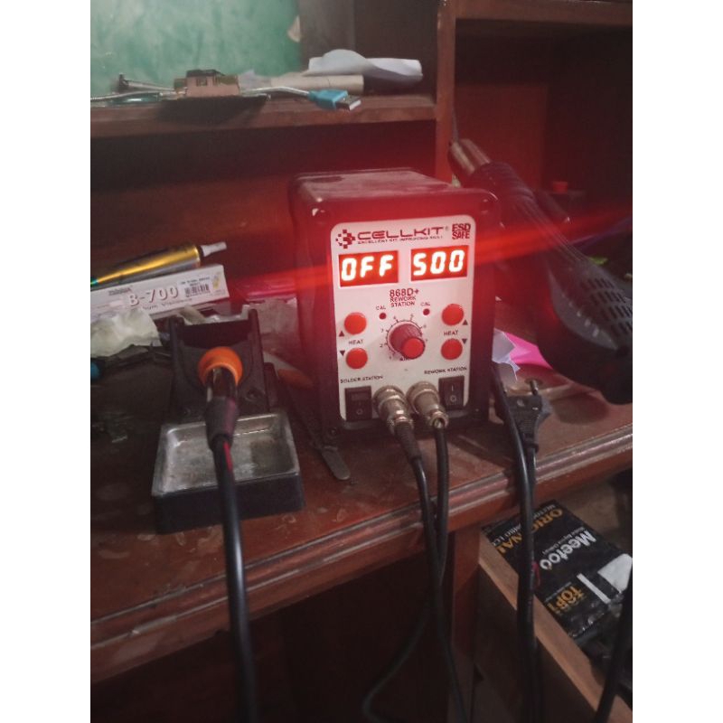 BLOWER & SOLDER CELLKIT 868D+