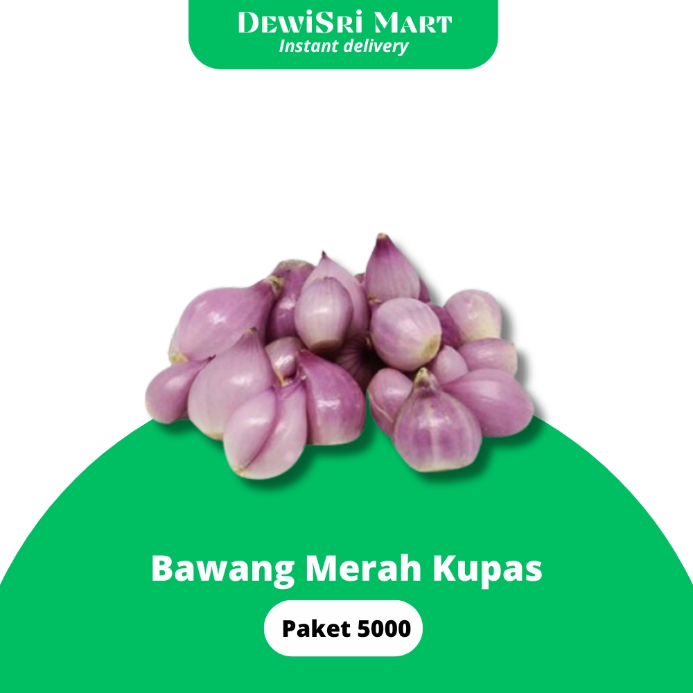 

Bawang Merah Kupas Paket 5000 - Dewi Sri mart