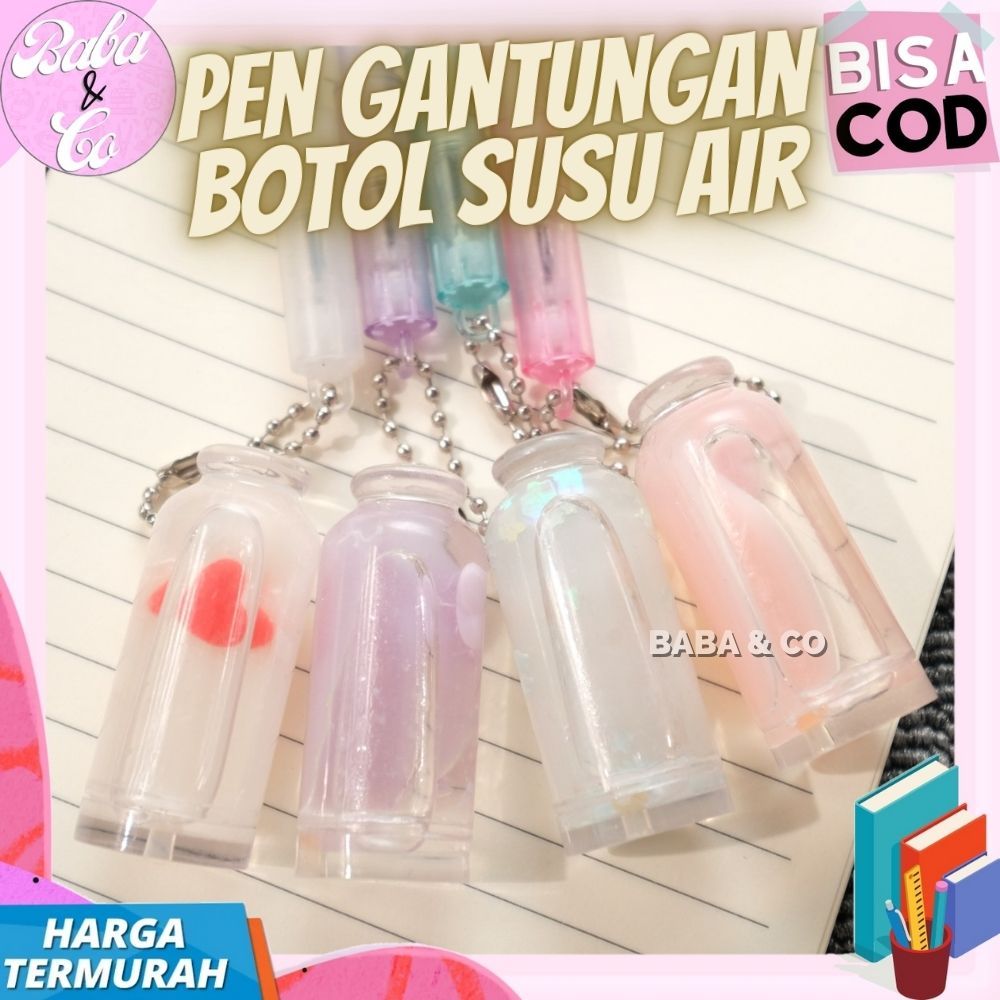 

PEN LUCU PULPEN GANTUNGAN BOTOL SUSU AIR UNIK PEN GANTUNG SUSU BOTOL AIR GROSIR MURAH