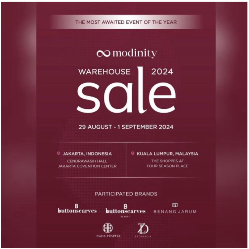 BUTTONSCARVES WAREHOUSE SALE AS IS