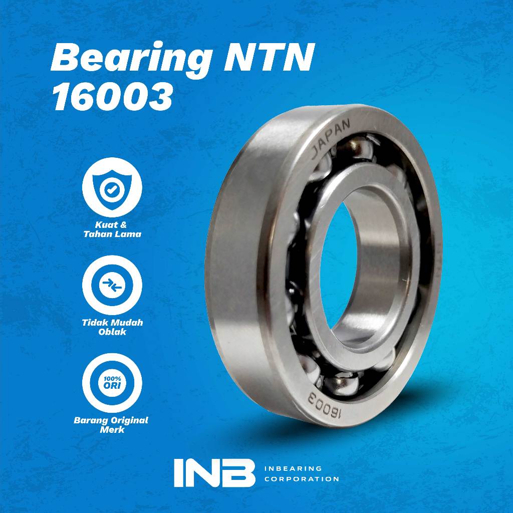 Laker Bearing 16003 NTN Bearing Stud Kopling Tiger Gl Pro INB  NTN