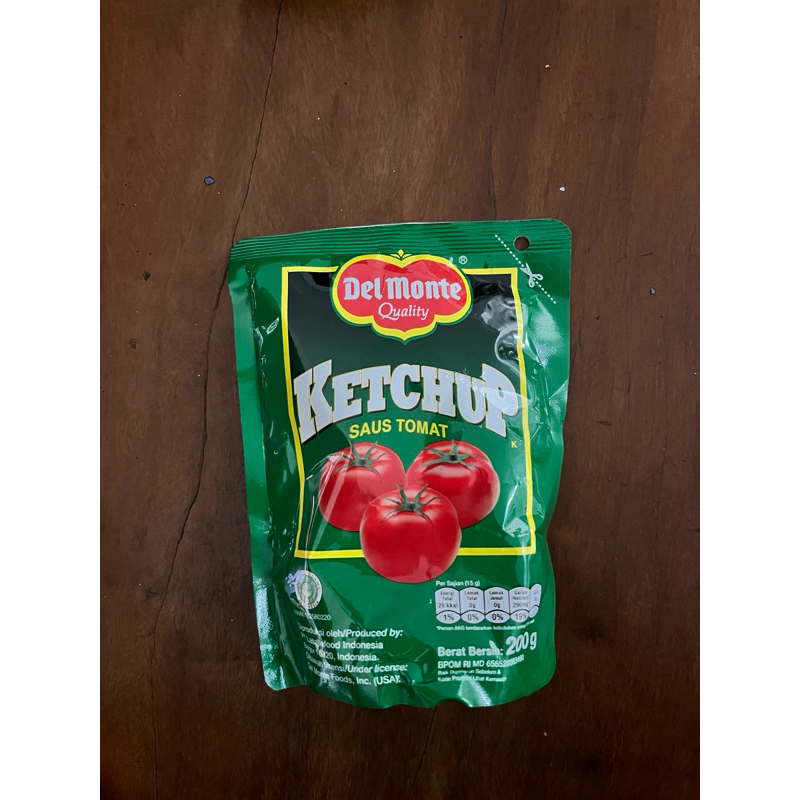 

Del Monte Ketchup Saus Tomat 200 gram