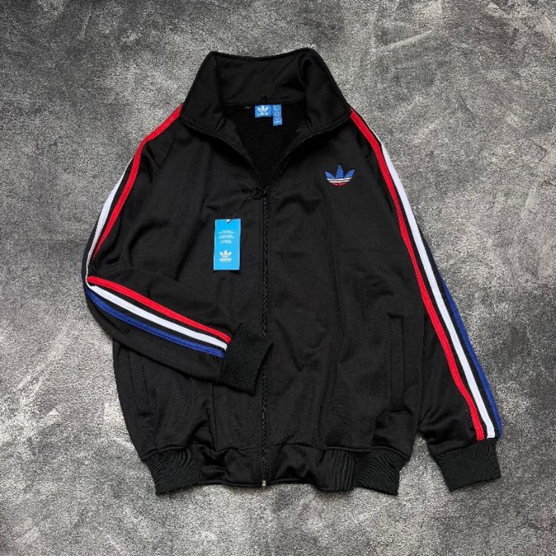 BANDUNG.STUFF - JAKET TRACKTOP ADIDAS X FRANCIS BLACK FIREBIRD JAKET VINTAGE