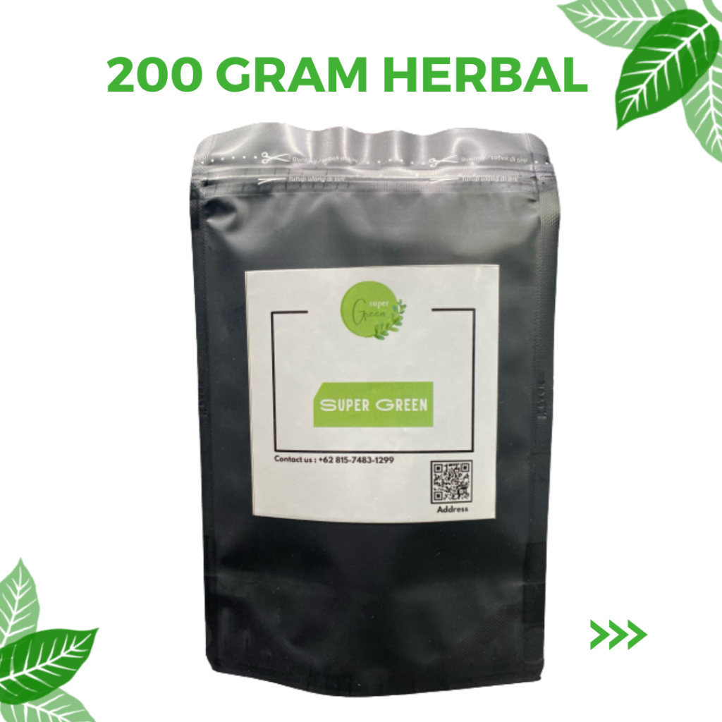 

Kemasaan 200GR Bubuk herbaal terbaikkk siap diseduhhh