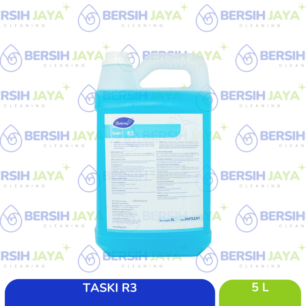 Diversey TASKI R3 - 5L (Pembersih Kaca & Cermin)