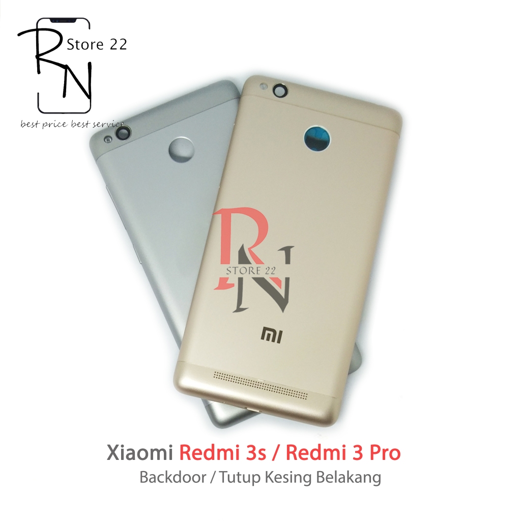 Backdoor Backcover Tutup Kesing Belakang Xiaomi Redmi 3s / Redmi 3 Pro