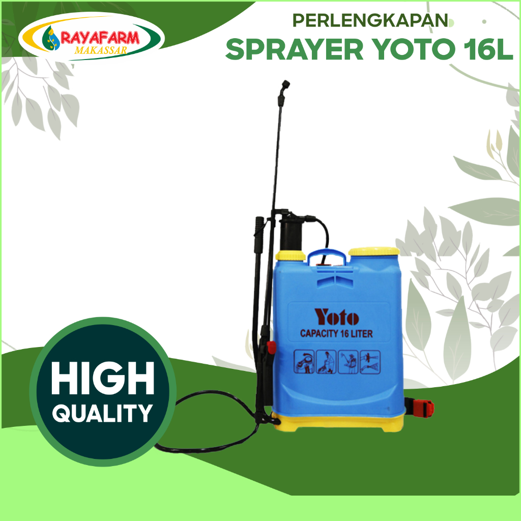 Hand Sprayer manual Yoto 16 Liter