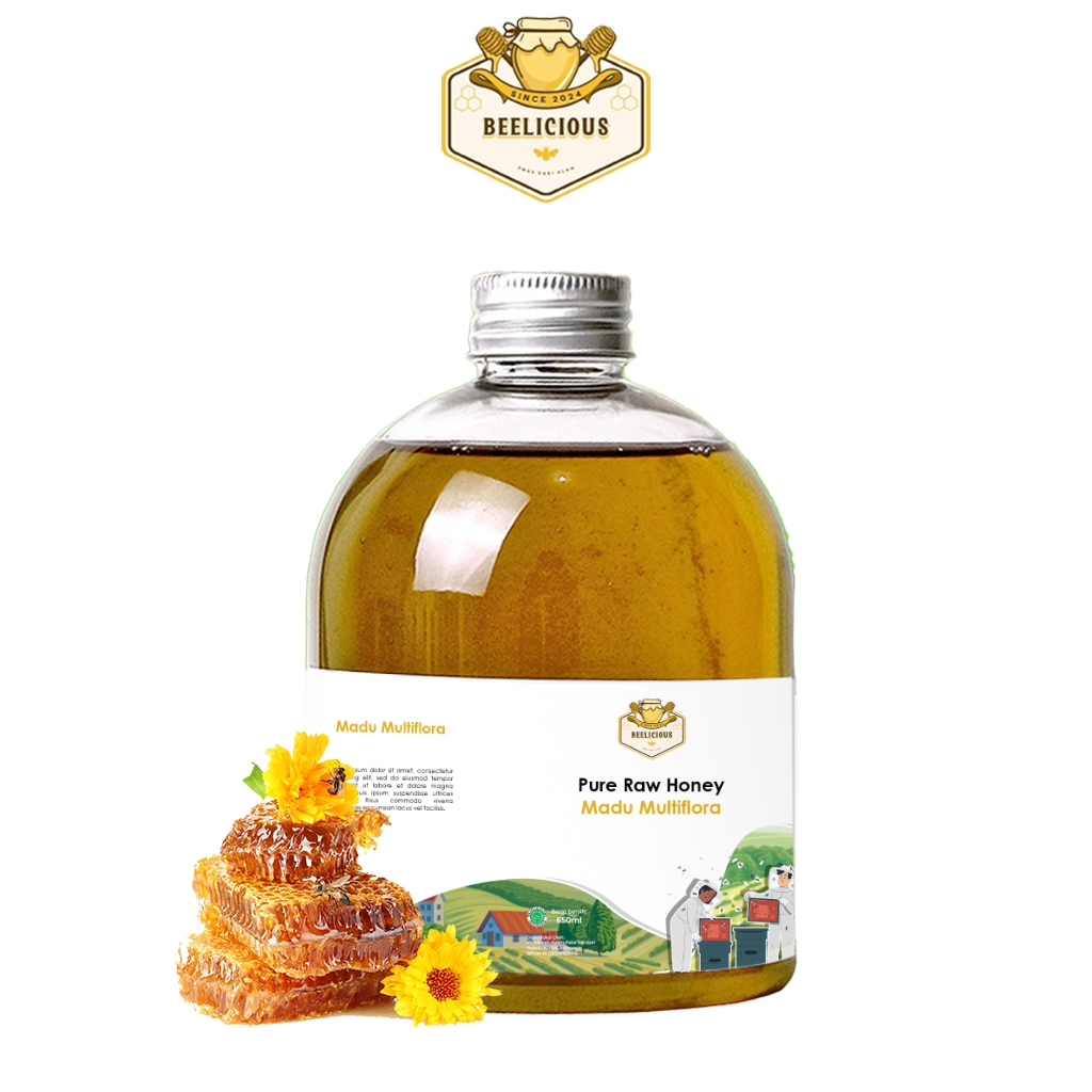 

Beelicious Madu Multiflora 650ml