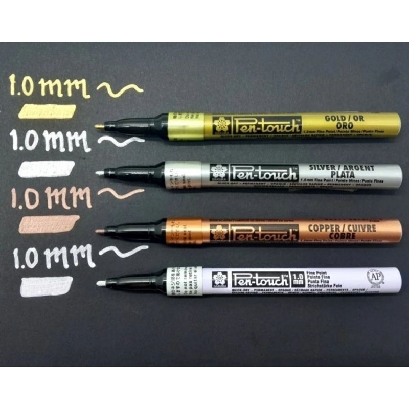 

Sakura Pen-Touch 1.0mm Permanent Paint Marker Fine Point