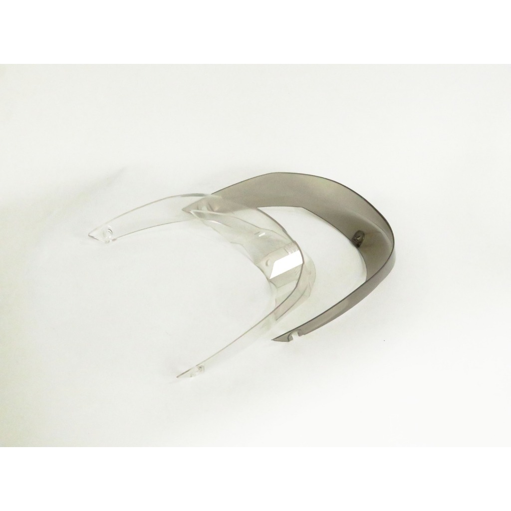BEST DEALS Spoiler Helm / Spoiler Helm Kyoto / Spoiler RSV Lengkap Dengan Baut / Spoiler Lem 3M