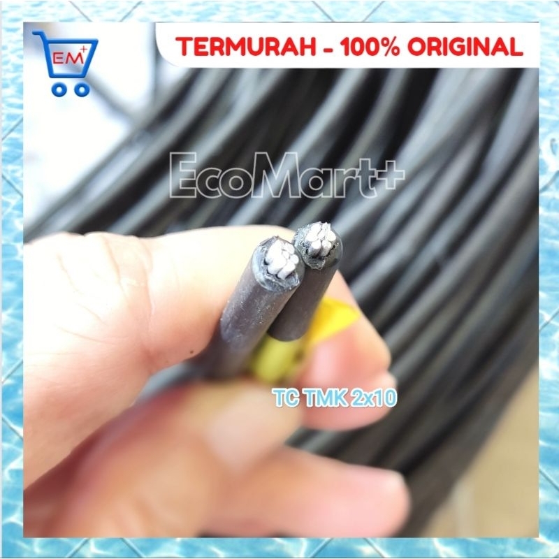 Kabel Twisted 2x10mm - Kabel PLN TC SR twisted NFA2X 2x10mm2  -  TIDAK BISA "COD" 