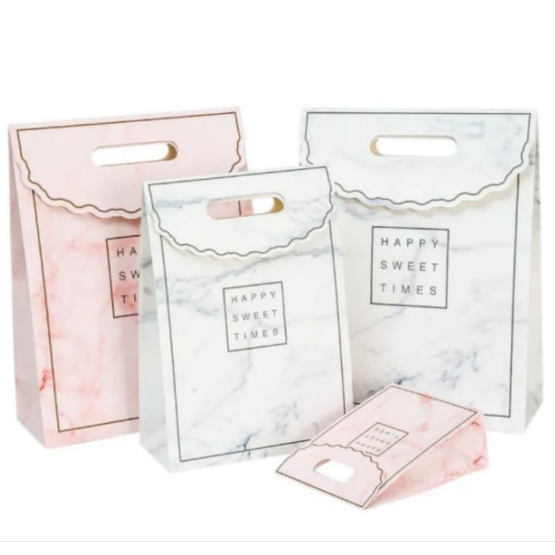 

PREMIUM PAPER BAG GIFT BAG TAS HADIAH EXCLUSIVE MARBEL HAPPY GB-15