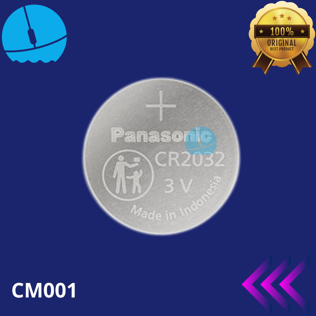 Baterai Cmos Panasonic CR2032 CR 2032