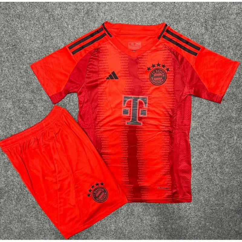 (BARU) Jersey stelan anak anak Bayern Munchen home 2024/2025  kualitas impor