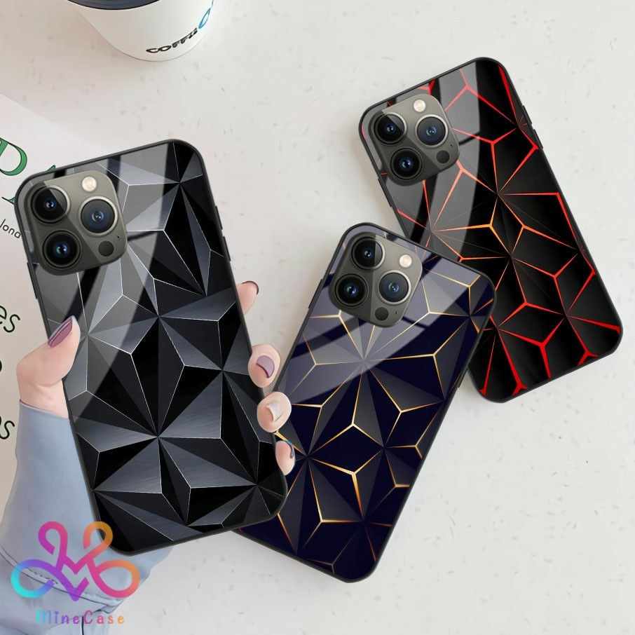 {Q65} Softcase Kaca Glossy IPHONE 13 PRO MAX - Casing HP IPHONE 13 PRO MAX