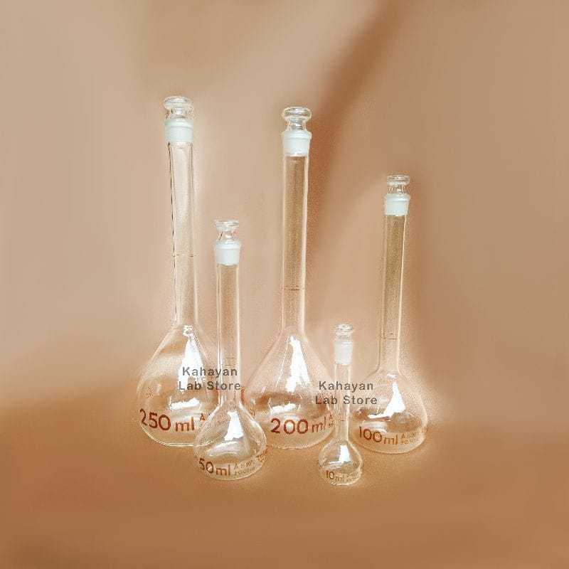 Labu Ukur Labu Takar IWAKI Pyrex 10 mL 50 mL High Quality
