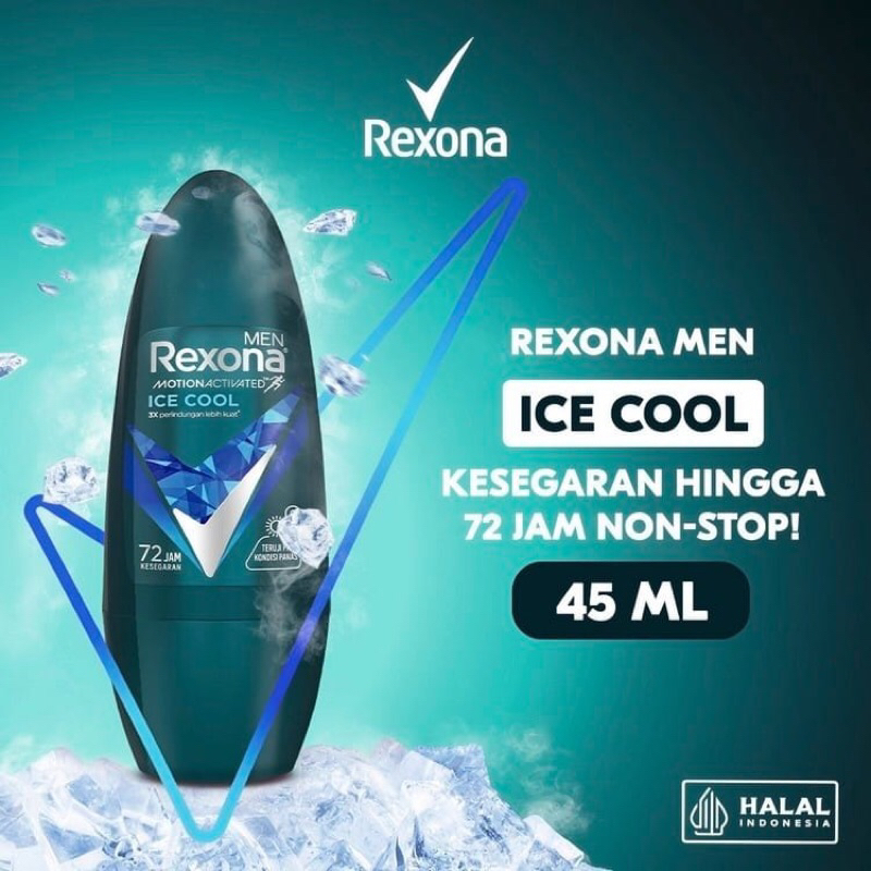 REXONA MEN  ROLL ON ICE COOL 45ml