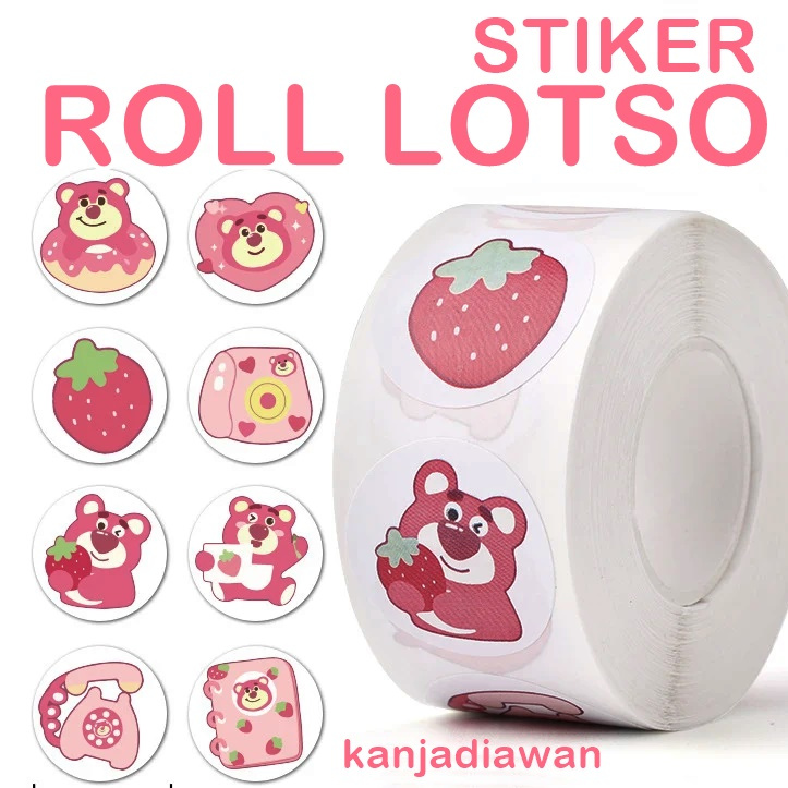 

Rolling Stiker LOTSO Aesthetic Sticker LOTSO GULUNG