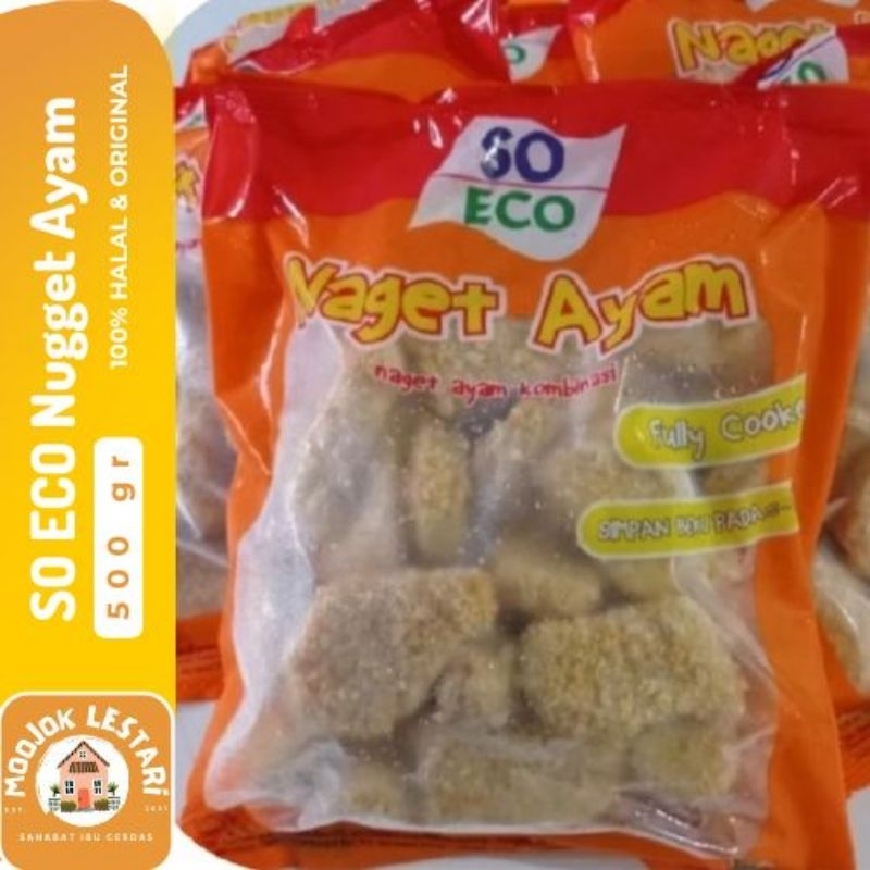 

MOOJOK-So eco nugget ayam 500gr atau 1/2 kg Soeco naget fully cooked kombinasi murah