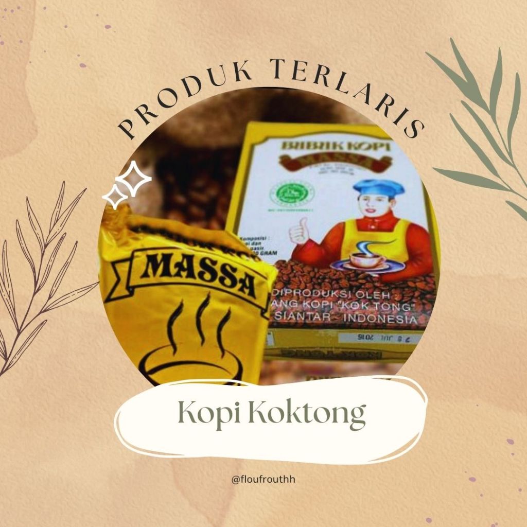 

Bubuk kopi massa koktong 200-1000 gr