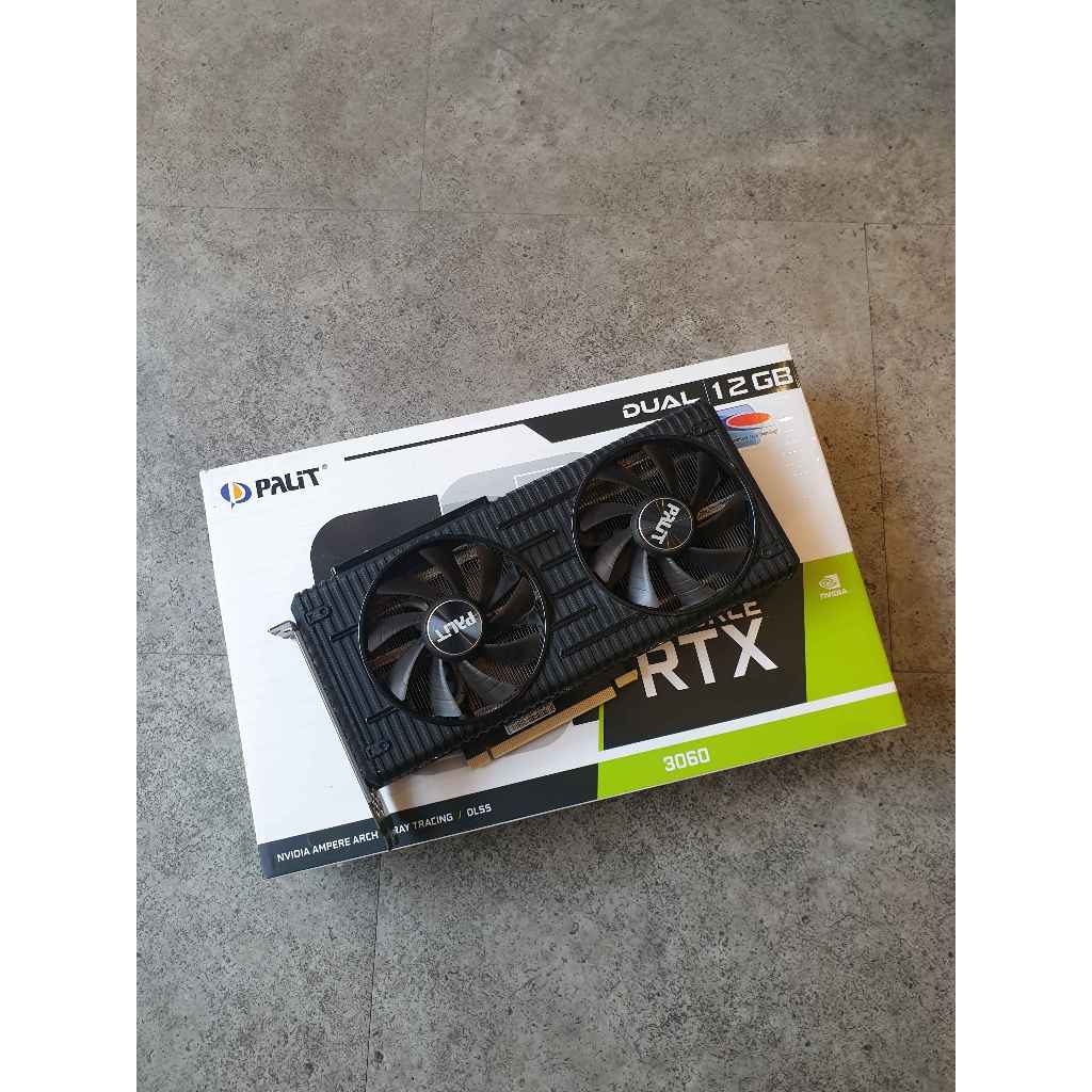 PALIT GEFORCE RTX 3060 DUAL 12GB GDDR6 NVIDIA VGA / 3060