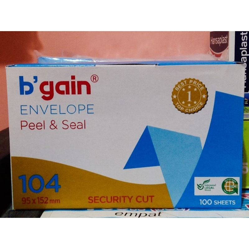

amplop tanggung B'gain/amplop putih perekat/amplop kondangan