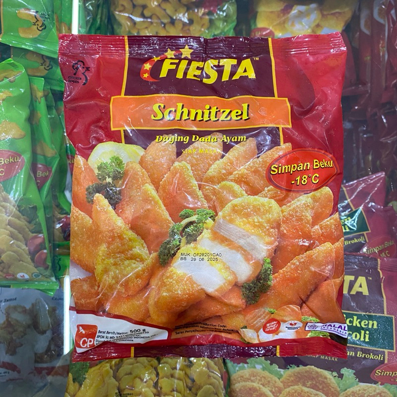 

Fiesta Schnitzel Daging Dada Ayam 500gr