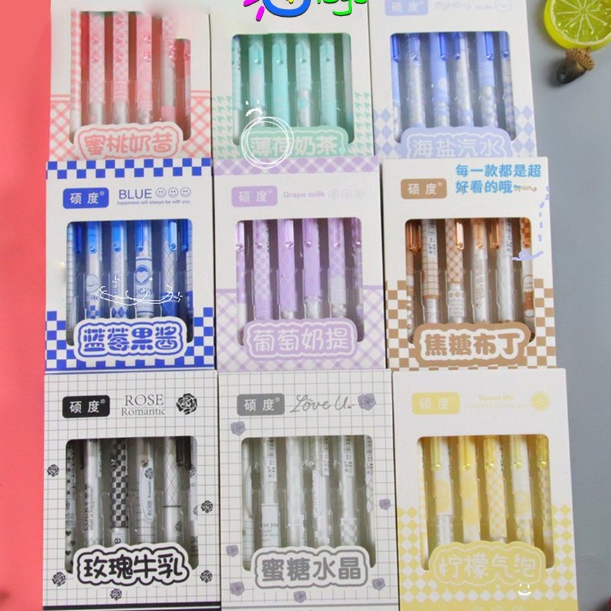 

CRA69 Pulpen ST Set 6IN1 Motif Bunga 5MM Pena Mekanik Alat Tulis Perlengkapan Sekolah Retractable Pen Karakter Set Pulpen Cetek Import