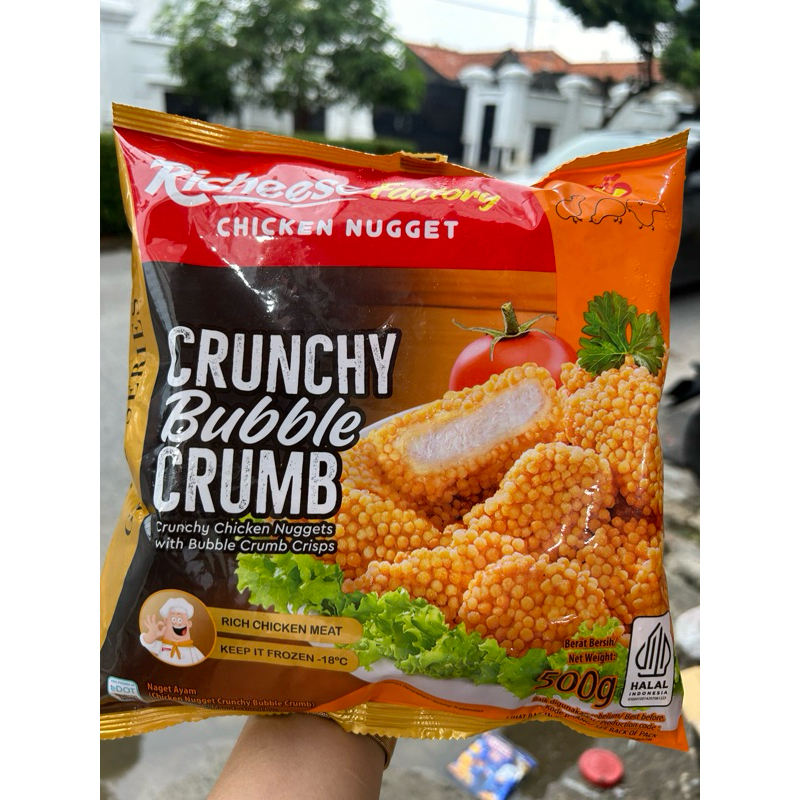 

Richeese nugget Crunchy bubble 500 gram