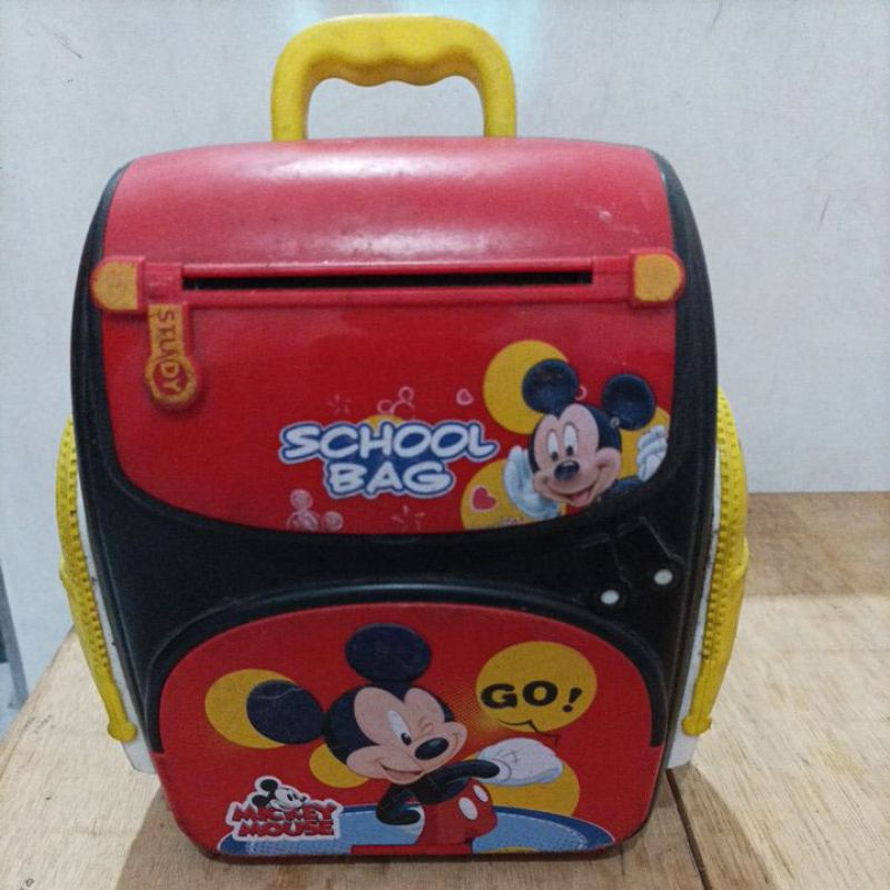 Mickey Mouse Piggy Bank celengan Tas