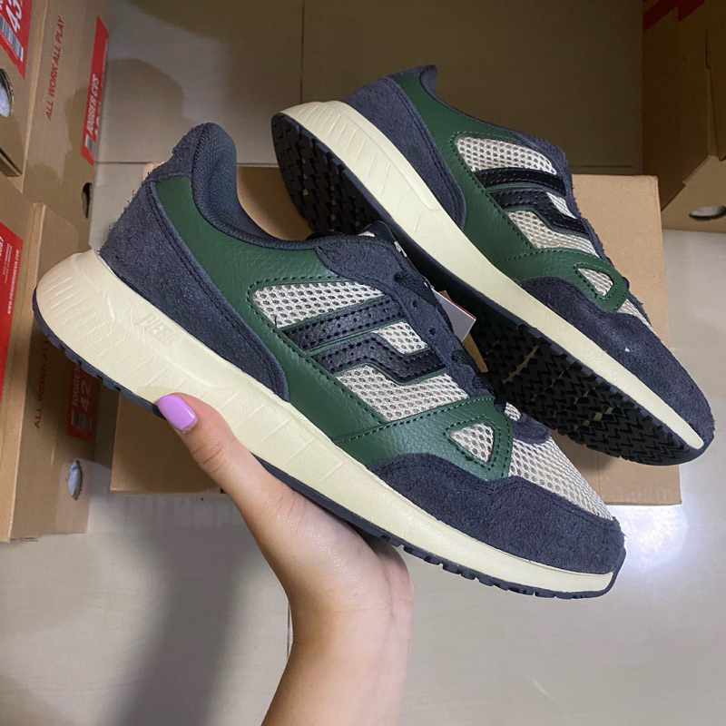 SEPATU PIERO RUSHER (GREEN FOREST/BLACK/OFFWHITE)