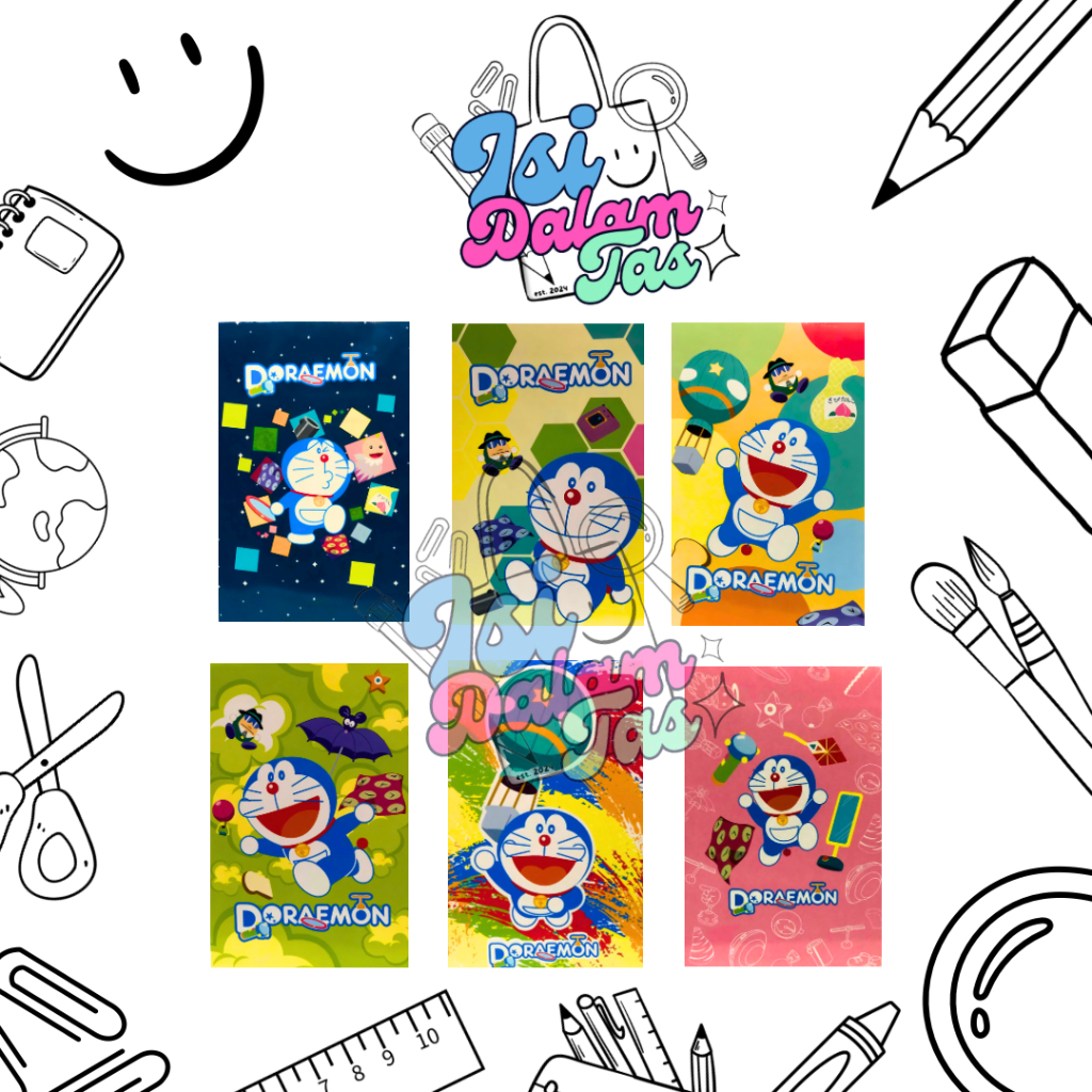 

Kiky Doraemon Note Book Bergaris