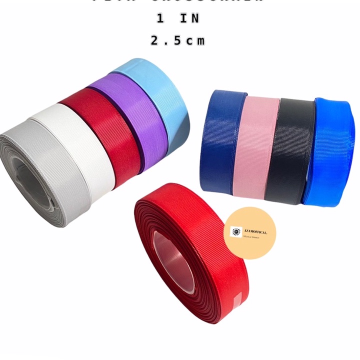 

TOP PITA GROSSGRAIN POLOS 1 INCH 25 CM HIASAN KADO HAMPERS Rol18Meter