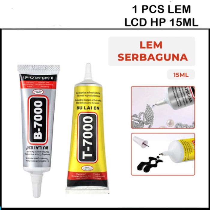 

LEM LCD TOUCHSCREEN T7000 B7000 LEM SERBAGUNA 15ML