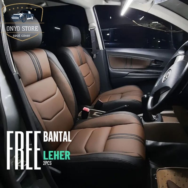 PROMO  Cover Jok Mobil Xenia 2010-2017 Full Set Tiga Baris Jok