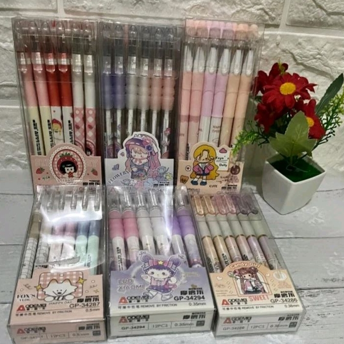 

PULPEN GEL HAPUS AODEMEI/12 PCS