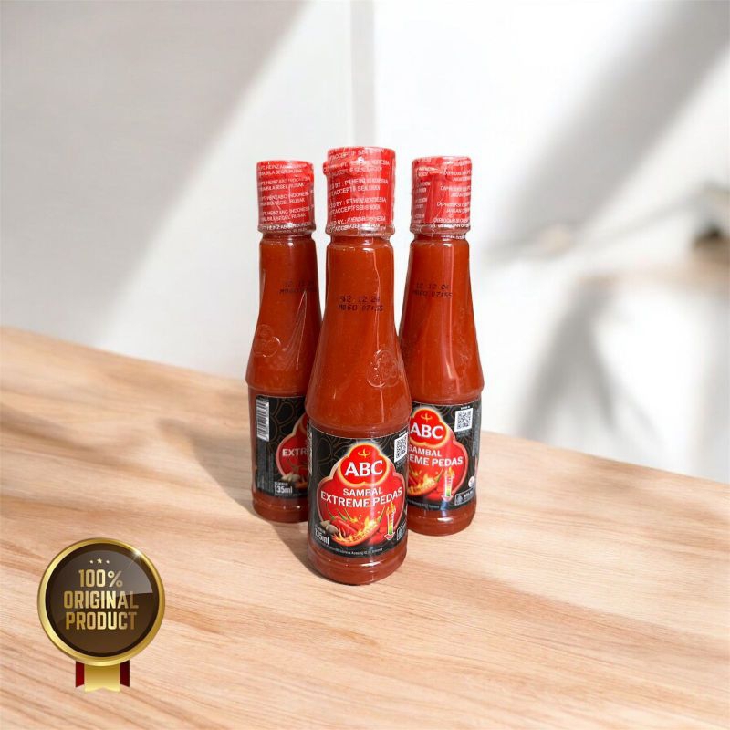 

Saos Sambal ABC Extra Pedas botol