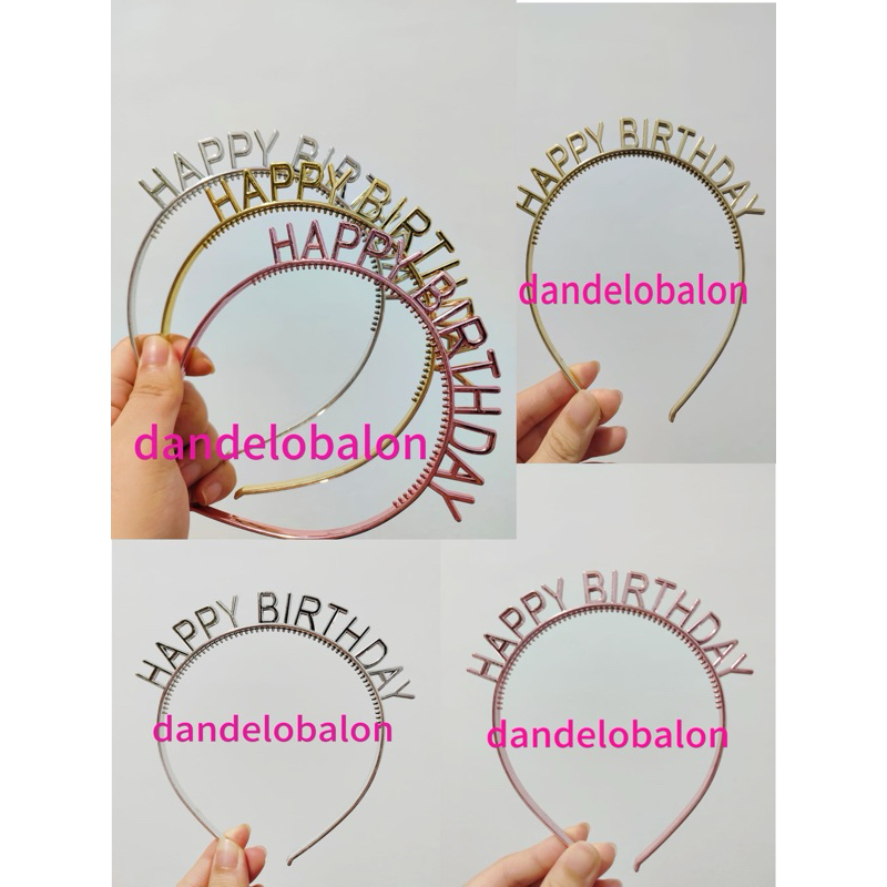 Bando Mahkota Happy Birthday | Bando Happy Birthday