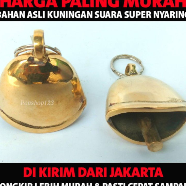 ORIGINAL PRODUK Lonceng kuningan klontongan kuningan genta kuningan lonceng sapi klontongan sapi kun