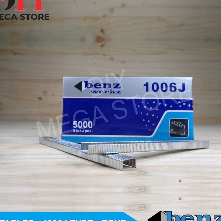 

DASYAT Isi stapler 16J benz werkz staples tembak angin 5 pcs isi staples Staples 16J Benz Werkz Staples Nail J Series Untuk Staples Jok Motor Mobil Sofa Furniture Kardus Kayu dll isi 5 Pcs DAN Kodenki isi staples tembak angin 16J ref