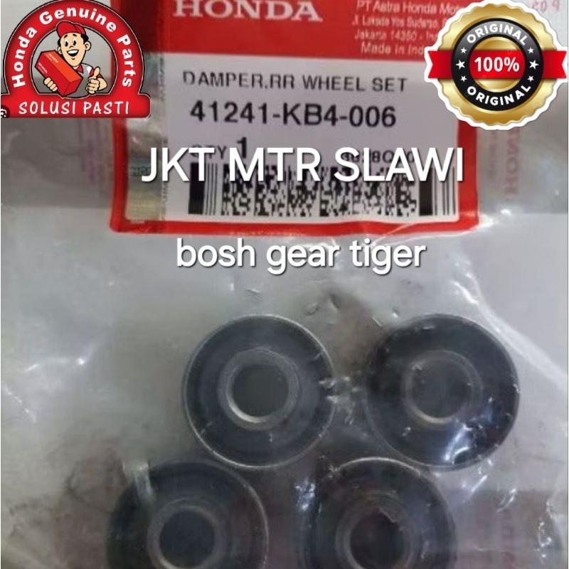 41241-KB4-006 bosh gear tiger, damper rr wheel, bosh tromol tiger set tiger 2000 1set ori honda ahm