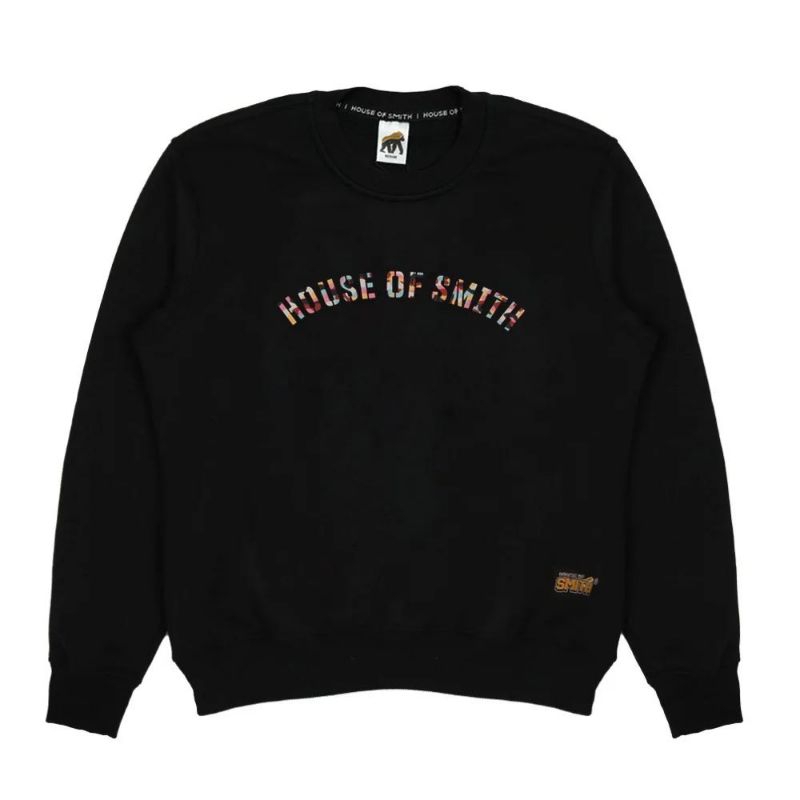 SWEATER HOUSE OF SMITH - KRUIN - HITAM