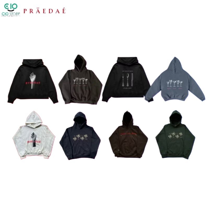 Praedae Studio Hoodie 100% Original