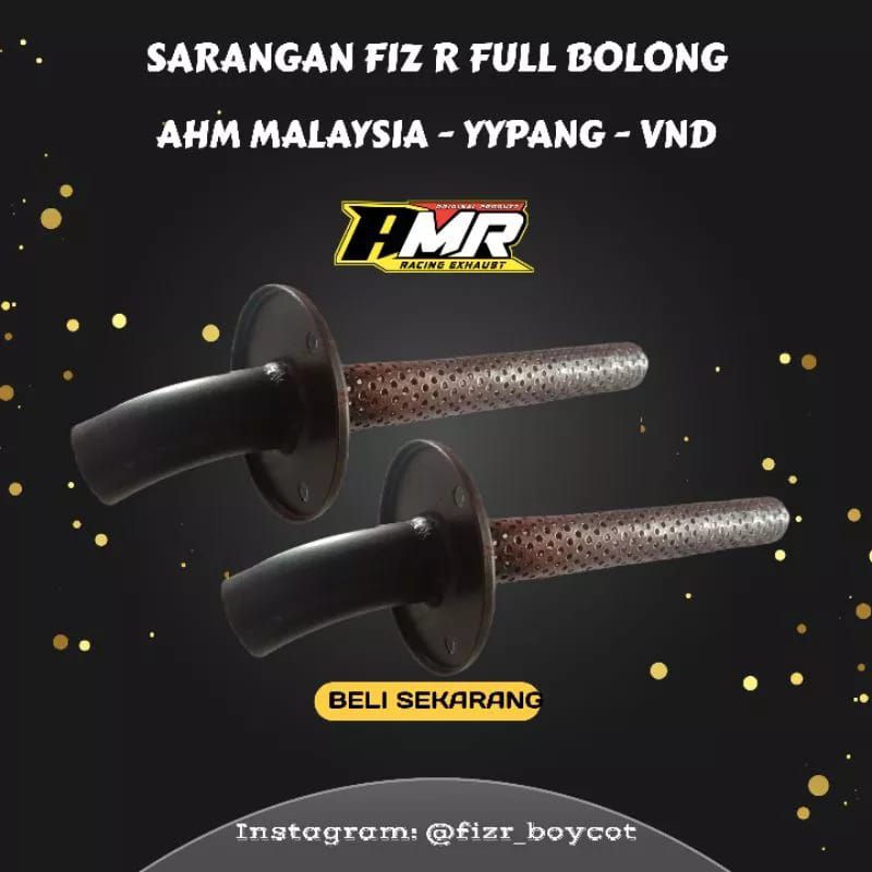 SARINGAN SARANGAN KNALPOT FIZR FIZ R HARIAN AHM MALAYSIA VND YYPANG