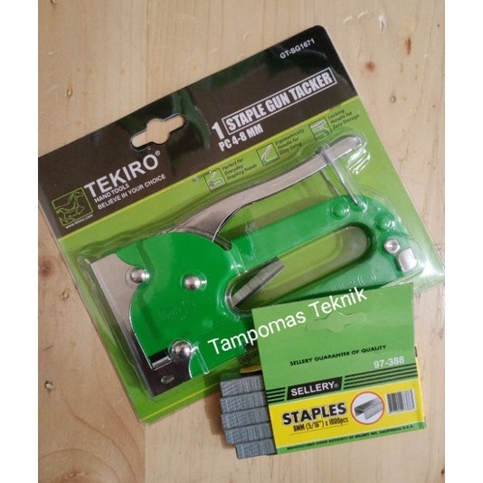 

PANAS Staples Tembak Tekiro 48mm Staples Jok Staple Tacker Bonus Isi Staples