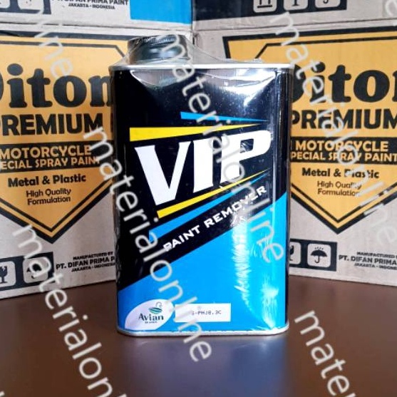 

BELI SEKARANG AVIAN VIP Paint Remover Perontok Cat Penghapus Pengelupas Cat Minyak Tembok 1 Lt 1Lt Bkn Samurai