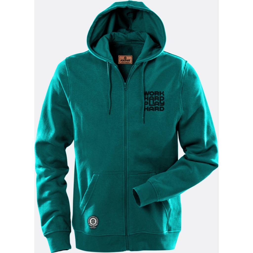 Zero.SCN - Jaket Hoodie Zipper Oversized Tebal  Pria Wanita Southport Fleece Premium Jeket Resleting