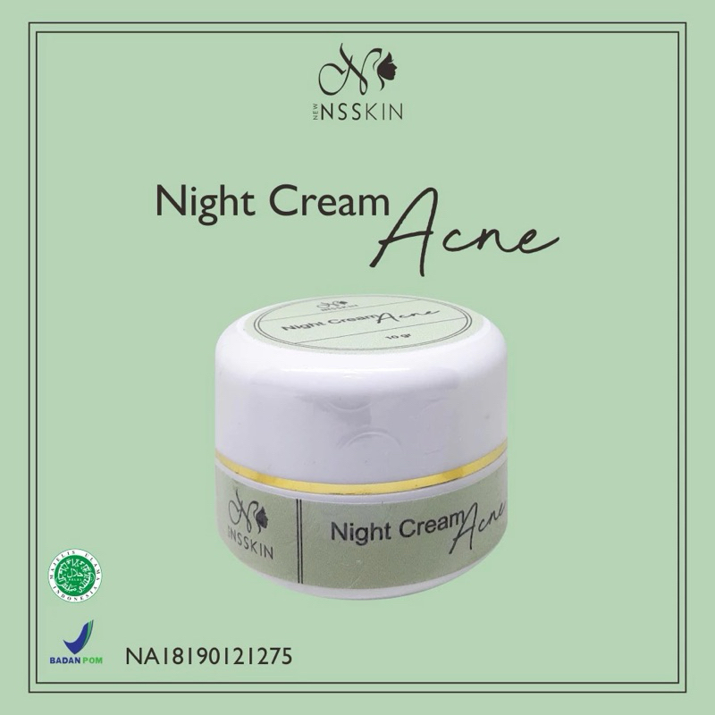 NEW NSSKIN NIGHT CREAM ACNE