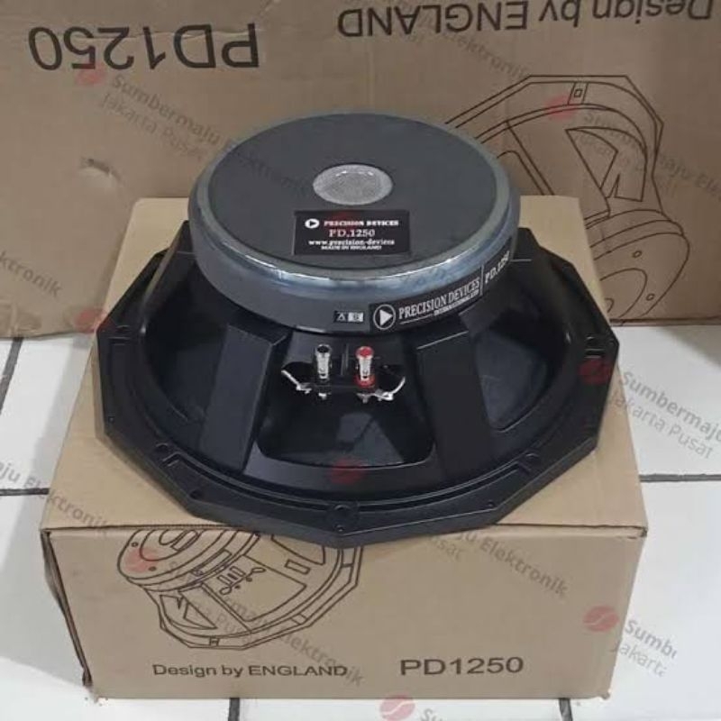 SPEAKER COMPONENT PRECISION DEVICES PD1250 SUBWOOFER 12 INCH PD 1250 VC 3 INCH