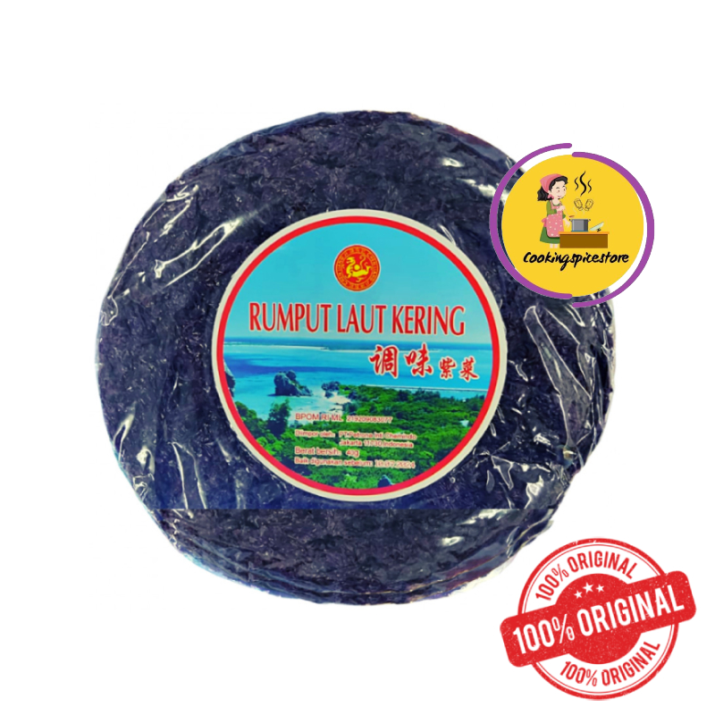 

RUMPUT LAUT KERING IMPOR CHINA DRIED SEAWEED 40G CHEN LIANG JI